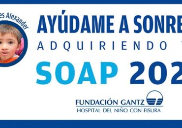 A colaborar: Fundación Gantz inicia campaña "Ayúdame a Sonreír adquiriendo tu SOAP 2021"