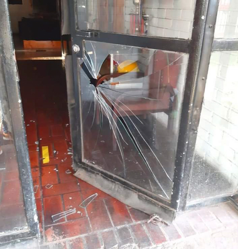 Sujetos causan diversos daños a cuartel de bomberos en Pudahuel Sur