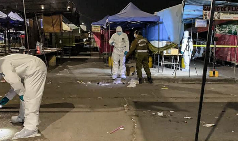 Muere mujer embarazada en balacera al interior de persa Teniente Cruz en Pudahuel
