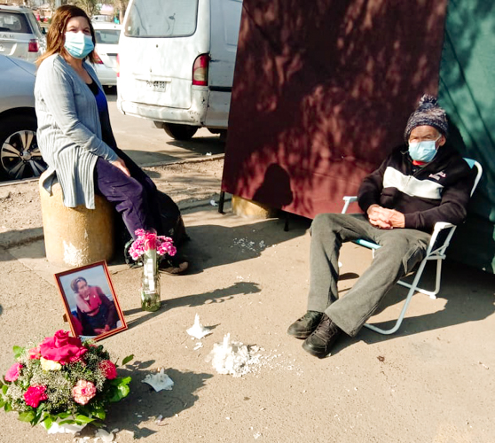 Paz para su familia: Muere conocida locataria del persa Tenante Cruz de Pudahuel