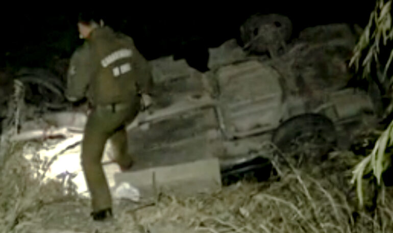 Accidente de tránsito en Pudahuel rural deja un fallecido