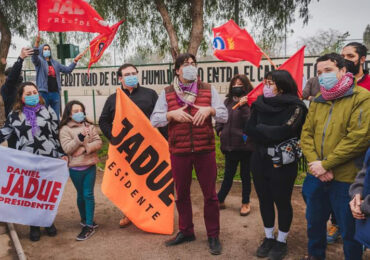 Daniel Jadue en su visita a Pudahuel: "Se empieza a sentir esperanza de cambio"