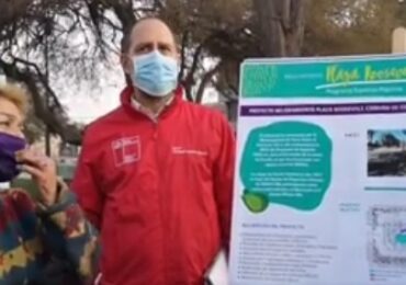 Cerca de 25 mil vecinos serán beneficiados con nueva Plaza Roosevelt en Cerro Navia
