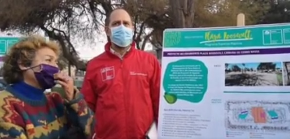 Cerca de 25 mil vecinos serán beneficiados con nueva Plaza Roosevelt en Cerro Navia