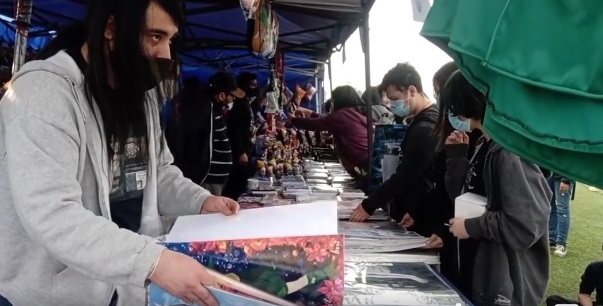Todo un éxito fue la feria Cosplay realizada en Cerro Navia