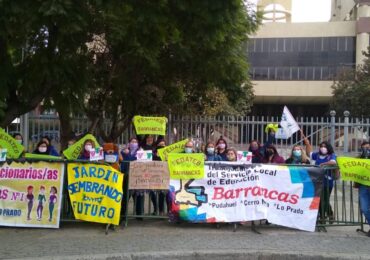 Trabajadoras de VTF Barrancas se movilizaron en el Congreso: Exigen ser parte de la Ley de Reajuste