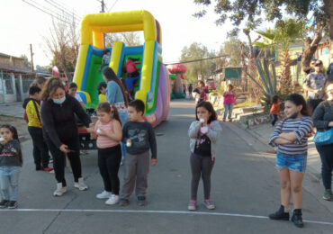 Con actividades recreativas infantil población Villa Pudahuel celebra el 18 septiembre