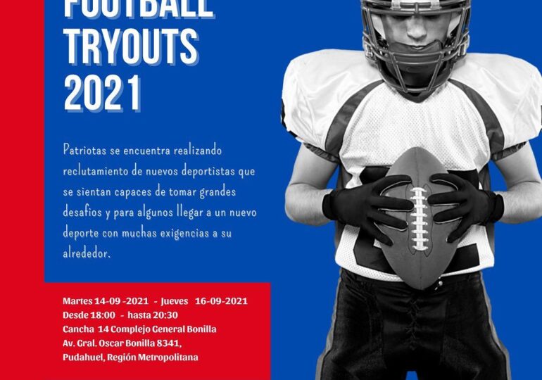 “Patriotas Football Americano”: El club de Pudahuel que busca incentivar este deporte en la comuna