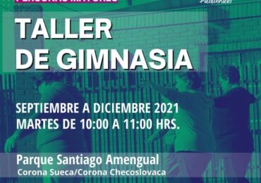 Programa “Personas Mayores” invita a vecinos de tercera edad a inscribirse en taller de gimnasia