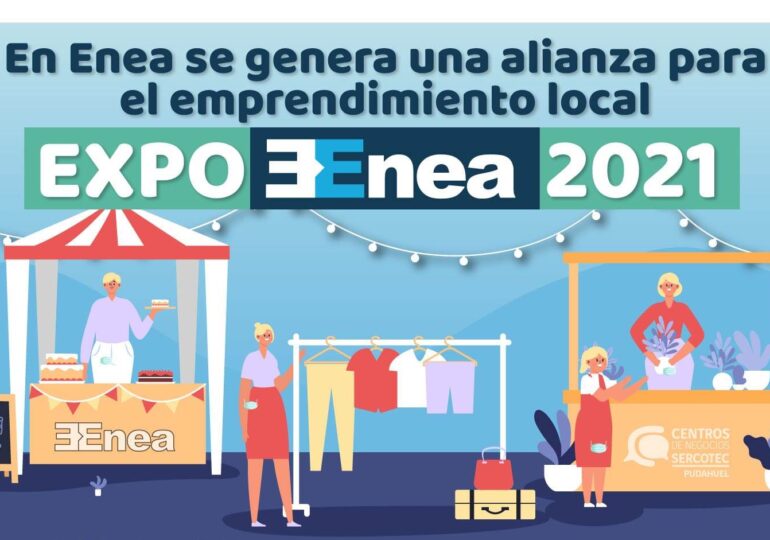Oportunidad para emprendedores: Este miércoles se realizará Feria Expo ENEA 2021 con más de 50 stand de ventas