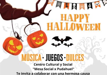 Mesa Social Pudahuel parte campaña para regalar 2 mil bolsas de dulces en Hallowen