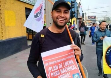 Sebastián Avilés, profesor y candidato a diputado por el Distrito 8: “Queremos que nuestras tribunas parlamentarias sirvan para las luchas”
