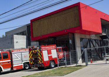 Se inaugura moderno cuartel de bomberos en Cerro Navia