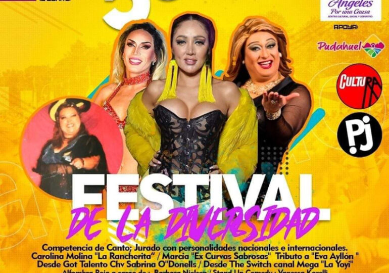 Este viernes se realiza la quinta versión del “Festival de la Diversidad” en Pudahuel