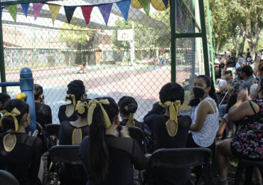 Club deportivo “Alitas de Pudahuel Sur” realiza hermosa presentación de patinaje artístico