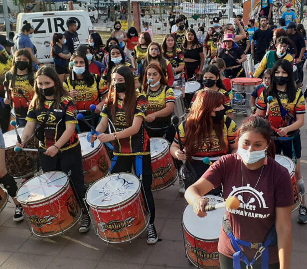 Con éxito culmina encuentro cultural de batucadas murga teatro y circo social en Pudahuel