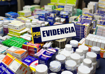 Más de 30 mil dosis de medicamentos de venta ilegal en la vía pública son incautados en Pudahuel