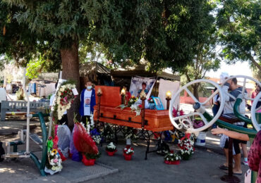 Hombre 37 años asesinado con arma blanca es velado al interior de plaza pública en Pudahuel