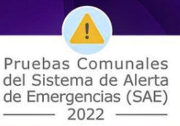 En Pudahuel se dio inicio a pruebas del Sistema de Alerta de Emergencia a celulares