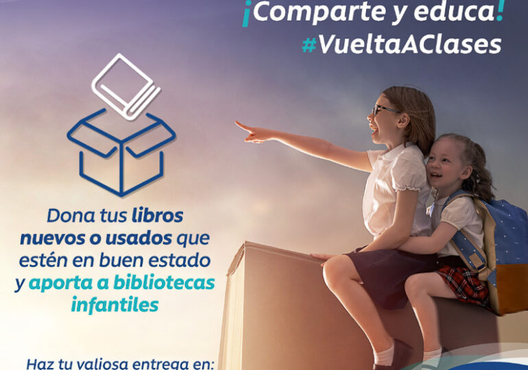 Lanzan campaña para impulsar el fomento lector y acceso a la lectura para niños y niñas