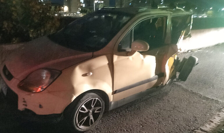 Choque en ruta 68 deja dos personas lesionadas e involucra a cinco vehículos en Pudahuel