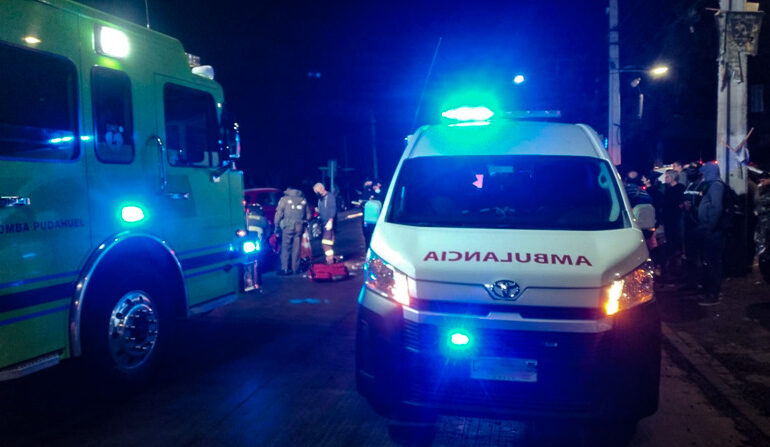 Herido queda motorista en accidente de tránsito en JJ. Pérez con Istria en Cerro Navia