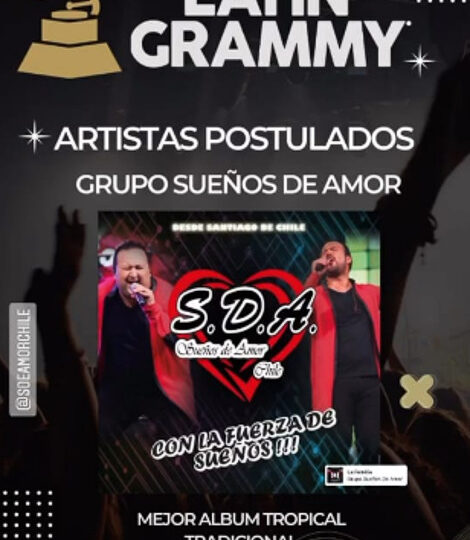 Por primera vez el grupo musical Sueños de Amor es nominado a los Latin Grammy 2022