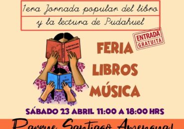 Porfiada: Este sábado será la primera jornada popular del libro y la lectura de Pudahuel