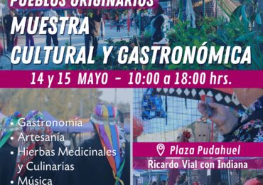 Este fin de semana: Muestra Cultural Gastronómica de los Pueblos Originarios en Pudahuel