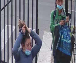 Pareja de delincuentes anda rondando el sector de Ciudad de los Valles