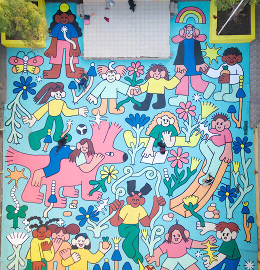 Proyecto de convivencia escolar del Ministerio de Educación dio vida y color a Escuela Alianza en Cerro Navia