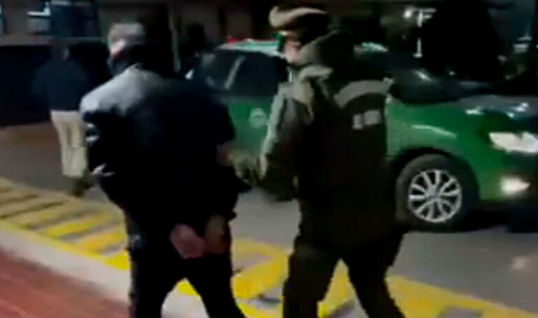 Capturan a sujeto que hirió a menor con impacto de bala en Cerro Navia