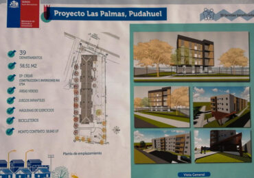 Colocan primera piedra del proyecto de viviendas Las Palmas de Pudahuel