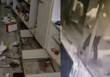 Saquean farmacia a metros de hospital Félix Bulnes en Cerro Navia