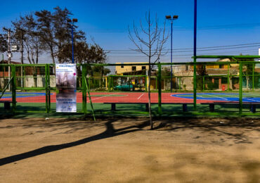 Proyecto "Mejora mi cancha, mejora mi barrio" es inaugurado en Pudahuel