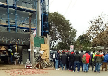 Muere trabajador aplastado en construcción de edificios frente al Persa Teniente Cruz en Pudahuel 