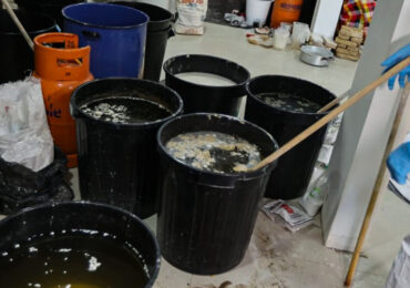 Buena En Pudahuel desarticulan laboratorio clandestino de cocaína base que era operado por bolivianos