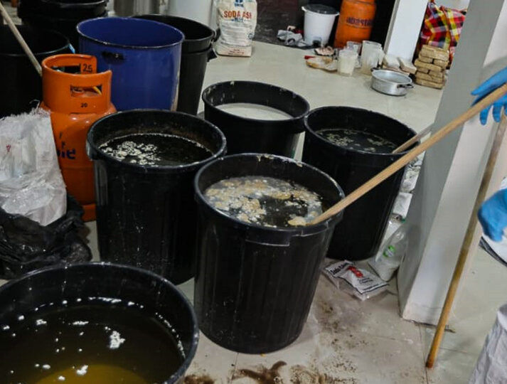 Buena En Pudahuel desarticulan laboratorio clandestino de cocaína base que era operado por bolivianos