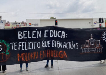 Colegio San Damián de Molokai en huelga: Exigen sueldos proporcionales a los años trabajados