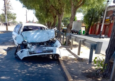 Choque de automóvil con autobús deja a pasajeros del vehículo menor lesionados en Pudahuel
