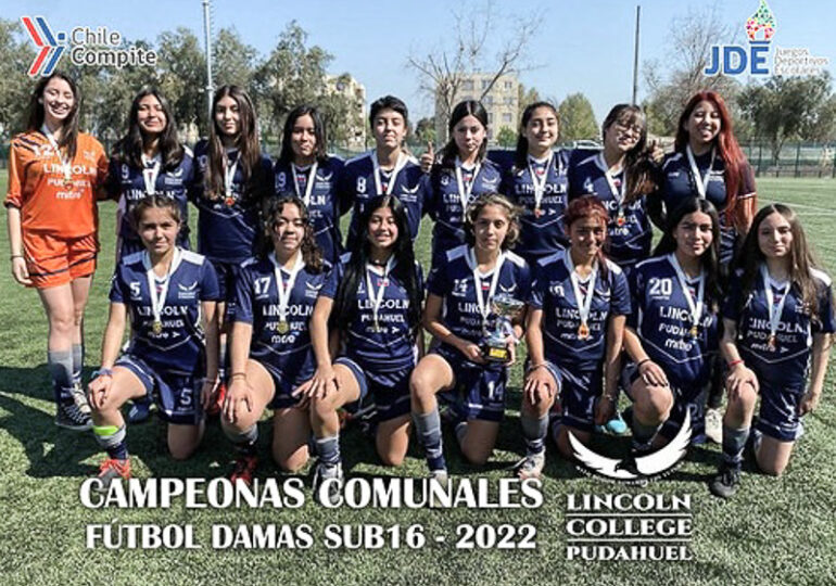 Lincoln College Pudahuel es campeón regional de fútbol femenino