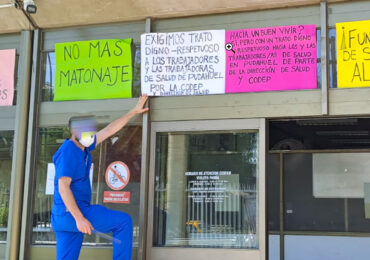 Trabajadores de la salud de Pudahuel exigen trato digno y respetuoso a su empleador