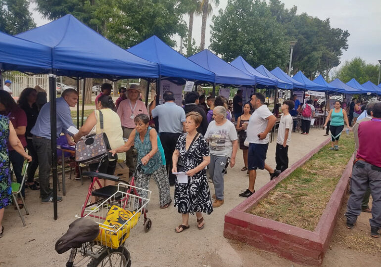 Cuarta jornada del municipio de Pudahuel en terreno