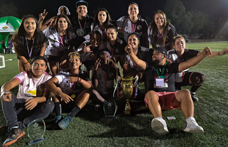 Unión Femenina se queda con la copa Marzo con M de Mujer en Pudahuel