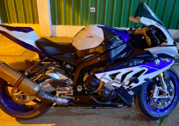 Moto de carrera robada en Cerro Navia es recuperada en la comuna de San Esteban por Carabineros