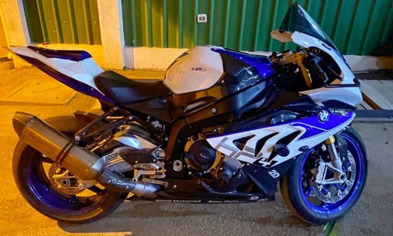 Moto de carrera robada en Cerro Navia es recuperada en la comuna de San Esteban por Carabineros