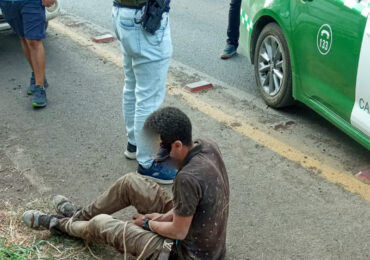 Con hacha y pistolas asaltan bus en recorrido con pasajeros a bordo en Pudahuel rural