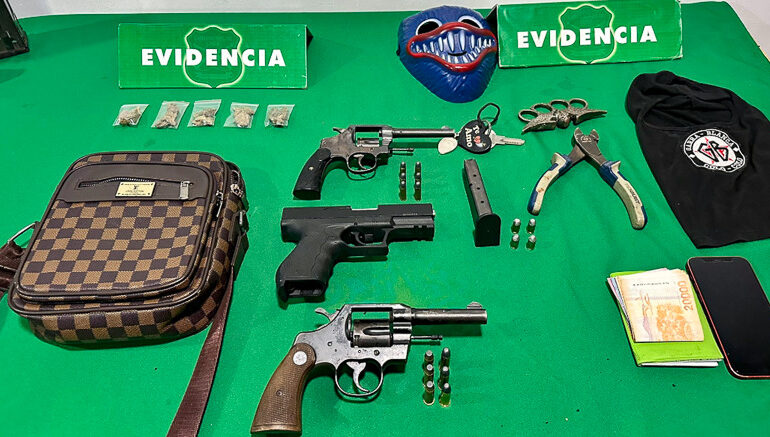 Tres detenidos en Pudahuel por porte de elementos que permiten cometer delitos
