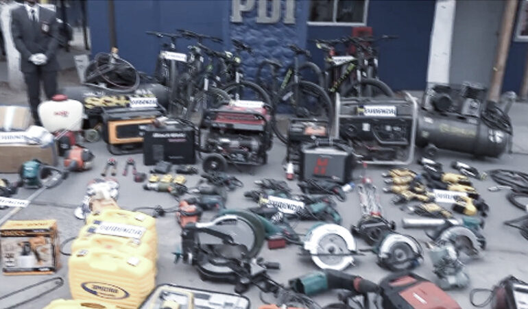 BICRIM Pudahuel detiene a sujeto por receptación de herramientas y ventas en persa San Francisco