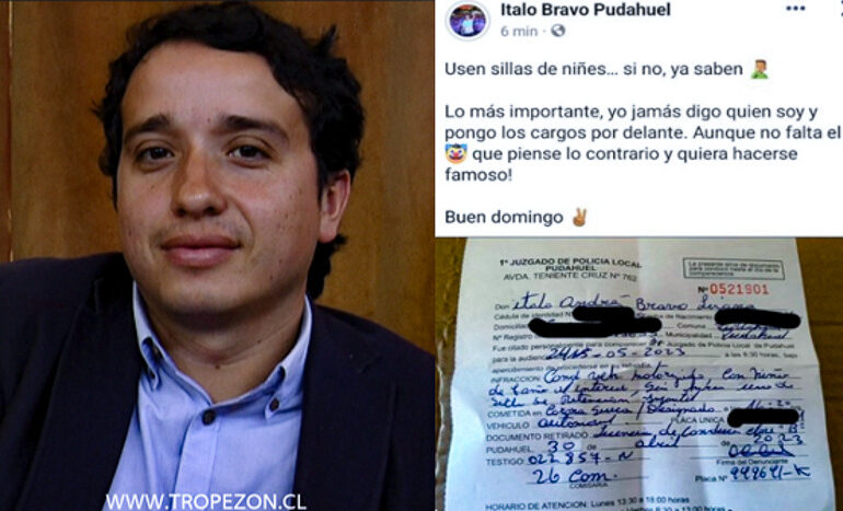 Alcalde de Pudahuel es multado por Carabineros y citado al juzgado de policía local